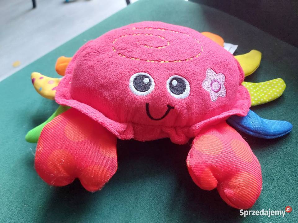 Interaktywny krab zabawka do nauki raczkowania  małopolskie