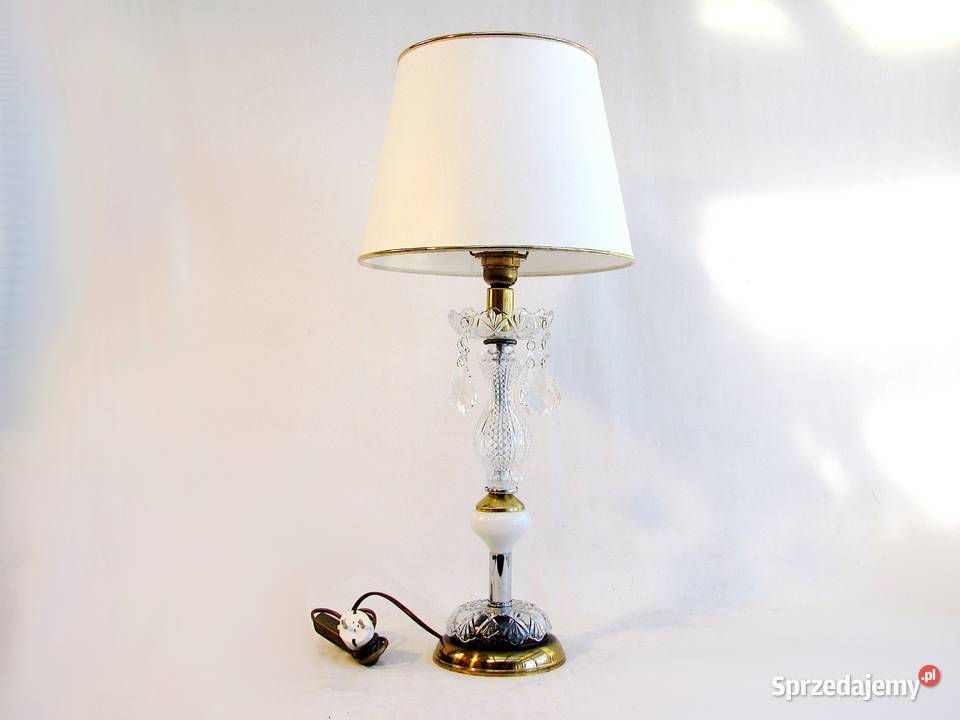 Lampka Maria Teresa Gabinetowa Glamour Szczecinek sprzedam