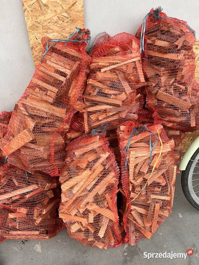 Drewno na rozpałkę 10 worków 220 sprzedam