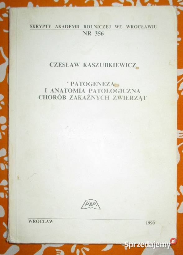 Patogeneza i anatomia patologiczna chorób Książki naukowe i popularnonaukowe Łódź