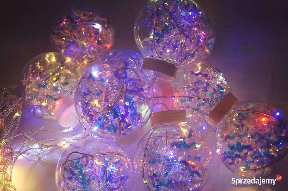 Kurtyna Girlanda Świetlna Ozdobna LAMPKI LED Białystok