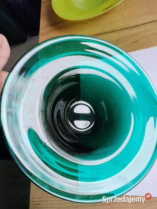 Patera talerz morski kolor szklo 28 Choszczno sprzedam