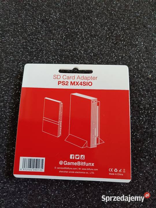 MX4SIO 2 microSD nowy czerwony PlayStation 2 Pruszków