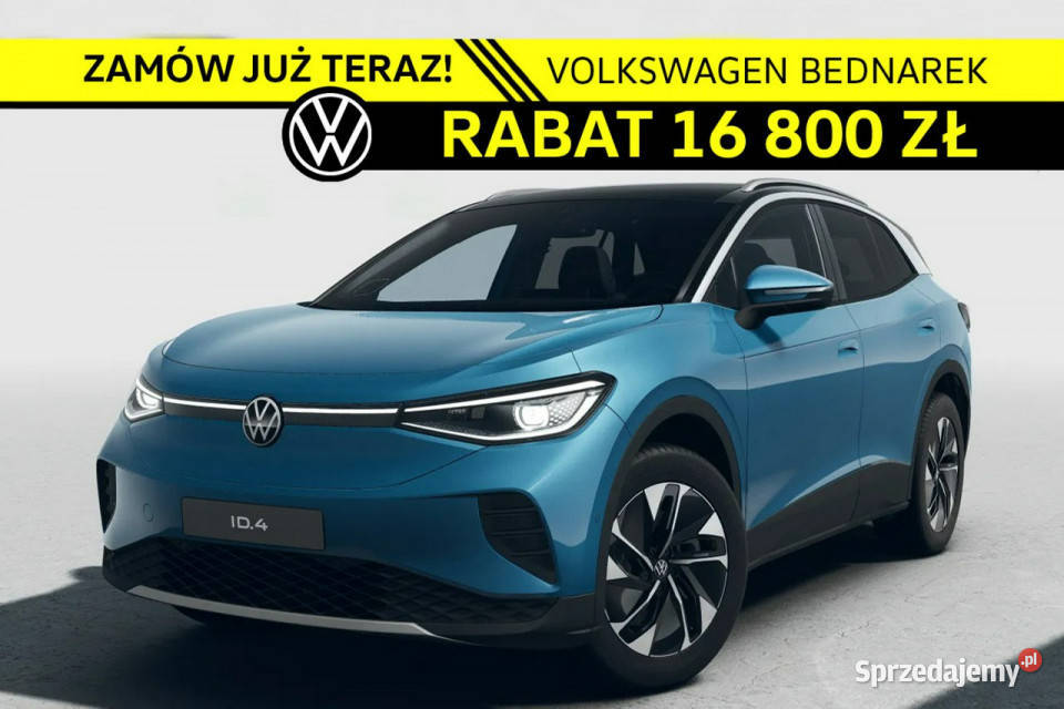 Volkswagen ID4 Plus 4MONTION 77 kWh 286 Zasięg światła do jazdy dziennej Łódź