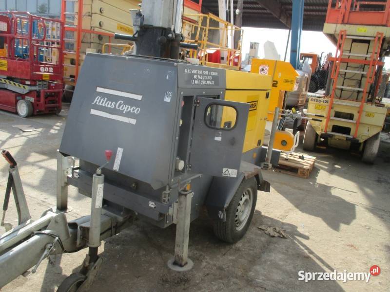 Maszt oświetleniowy Atlas Copco QLT H50 4X100 W Pleszew sprzedam