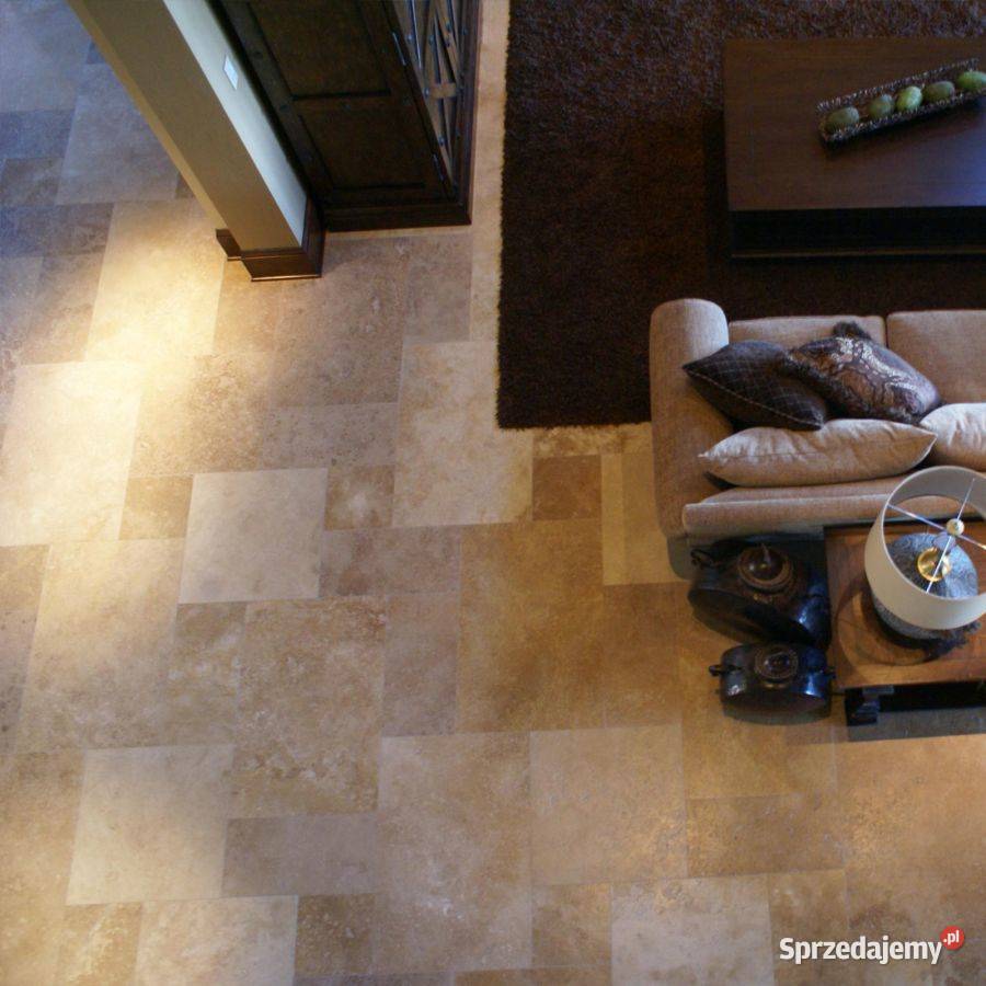 Trawertyn Noce bębnowany komplet 0742 m2 Kraków