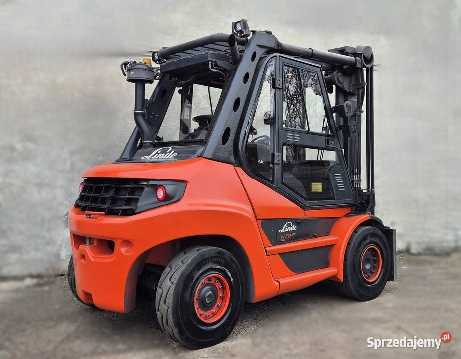 Linde H70D 2019r DIESEL klima 4 sekcje wózek Rybnik