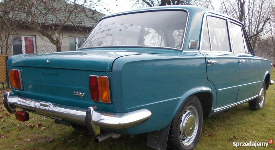 Fiat 125p kwiecień 72 Cieszyn