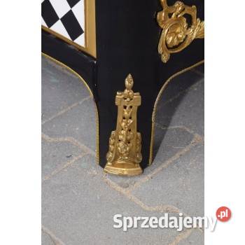 Królewska Biało Czarna Komoda Vintage Szafa Kraków sprzedam