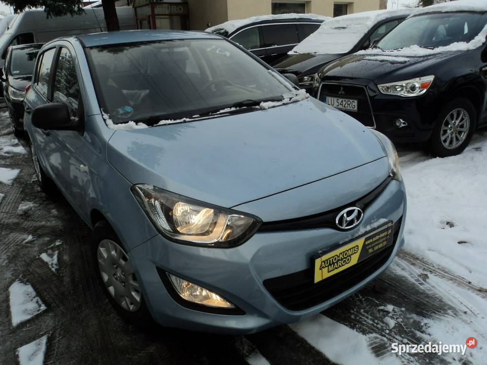 Hyundai i20 sprzedam hyundaia i20 z 2013r 12 B I 1248cm3 lubelskie Lublin