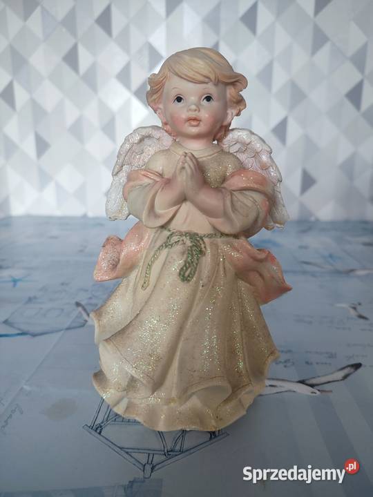 Aniołek porcelanowa figurka 20 Ruda Śląska sprzedam