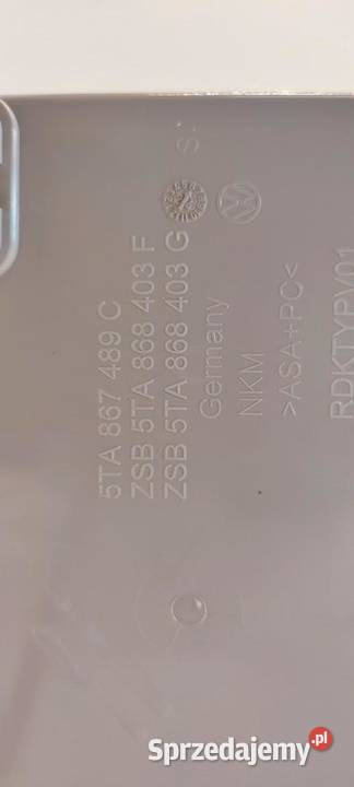 VW TIGUAN ALLSPACE SCHOWEK LAMPKA PODSUFITKI Motoryzacja dolnośląskie sprzedam