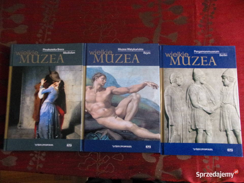 Wielkie Muzea kolekcja albumów Rzeczypospolita Warszawa