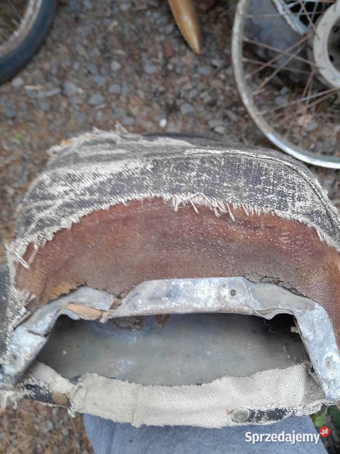 Mz ts 250 kolekcjonerskie siedzenie z schowkiem Świerzawa