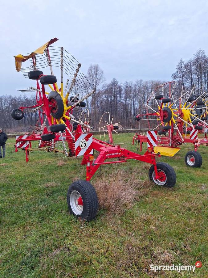 Zgrabiarka dwukaruzelowa Pottinger Class Krone Łomża