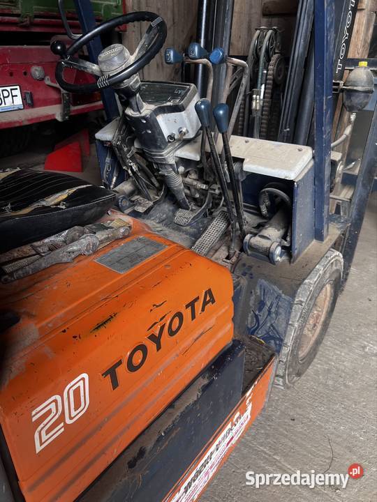 Wózek widłowy Toyota 5fg 2t LPG Gotkowice