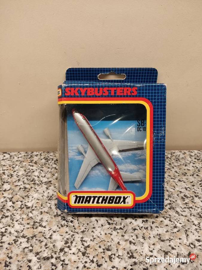 Matchbox Skybusters SB13 DC 10 Samolot opolskie Głuchołazy