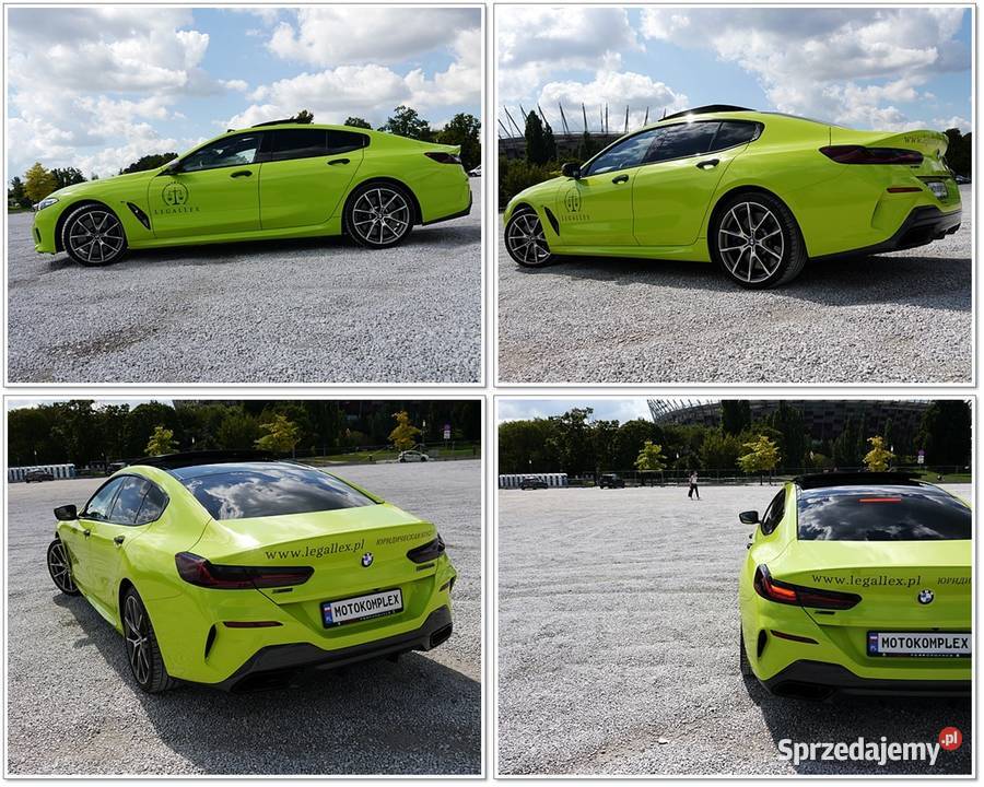 BMW M850I XDRIVE G16 Gran Coupe Warszawa
