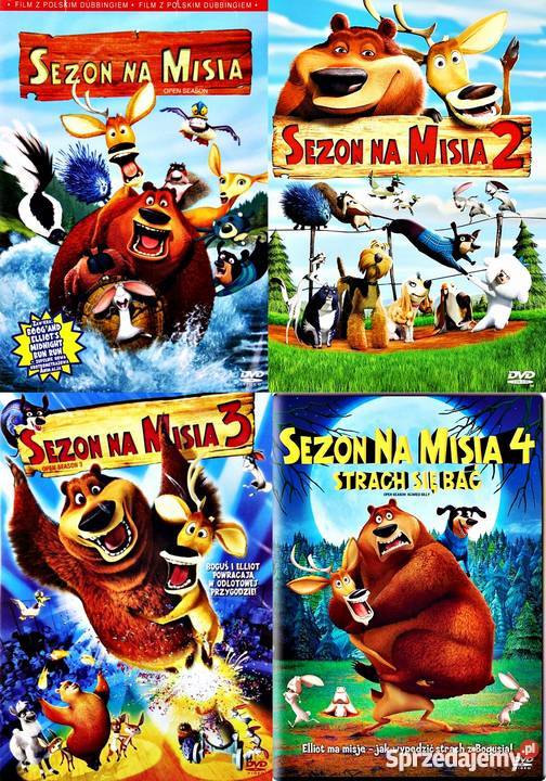 SEZON NA MISIA 1234 KOMPLETNA SERIA 4 DVD Kalisz