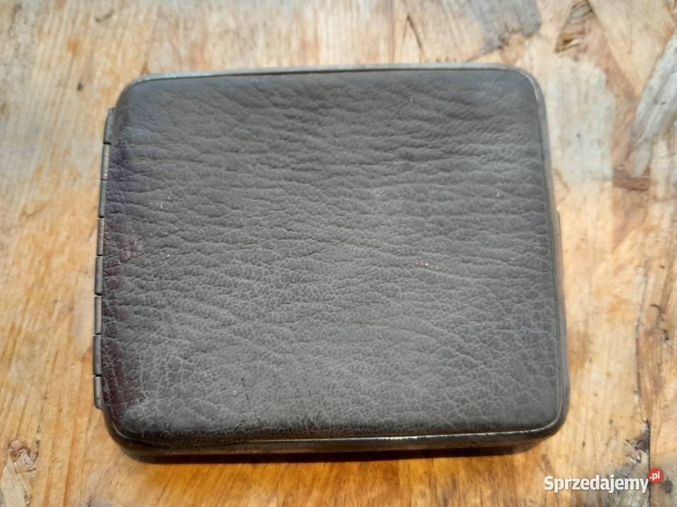 Stara papierośnica zabytek PRL starszy retro Pozostałe sprzedam