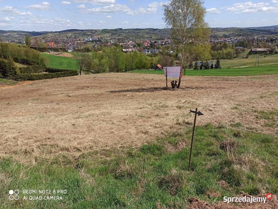 Sprzedam piękną malowniczo położoną działkę Tuchów