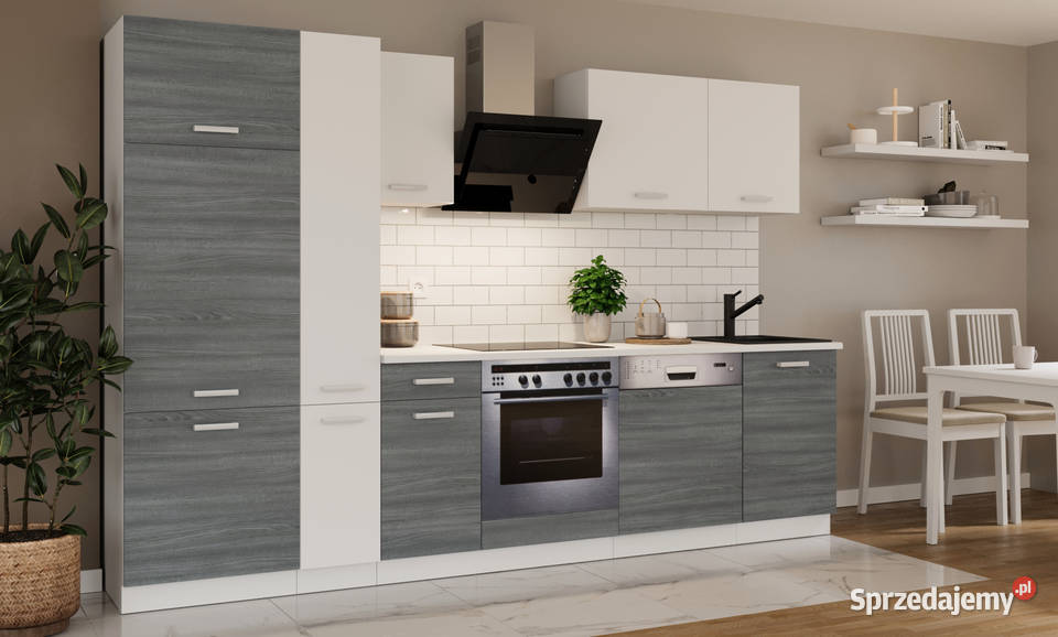 Gotowy zestaw mebli kuchennych 300 z blatem 7 300cm Komplety mebli Dąbrowa Górnicza