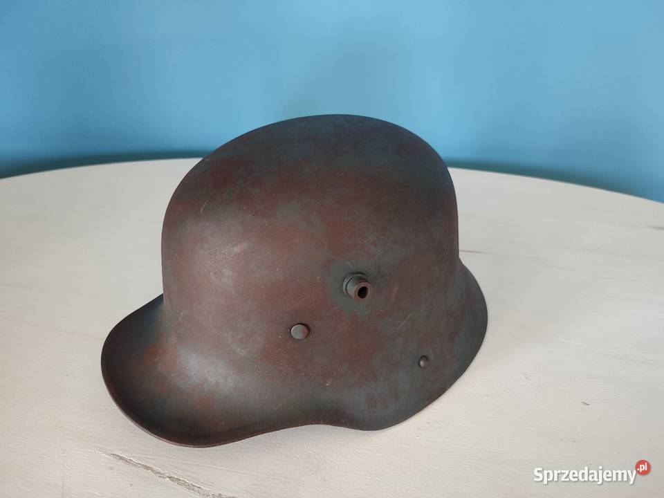 Hełm niemiecki M 16 z fasunkiem łódzkie sprzedam