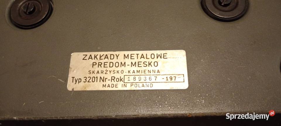 PREDOM PR113 kalkulator na korbę z lat 70 podkarpackie Rzeszów