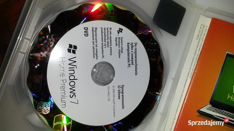 ORYGINALNA Płyta Instalacyjna WINDOWS 7 HOME Poznań sprzedam