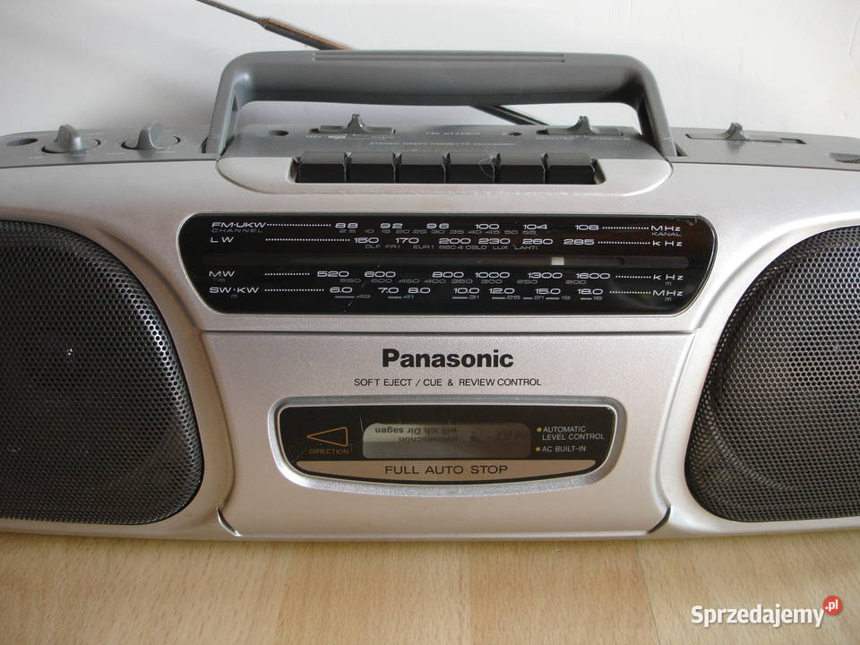Radiomagnetofon PANASONIC RXFS430 Radioodtwarzacze lubuskie Zielona Góra sprzedam