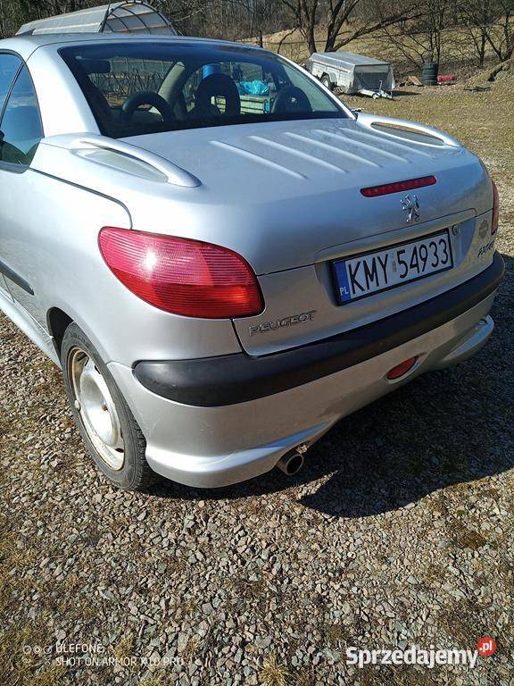 Peugeot 206CC bez korozji 212 Głogoczów sprzedam