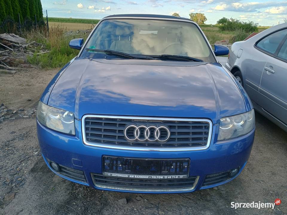 Audi A4 Kabrio 2002r 30i 220 Nawigacja 3000cm3 Witkowo