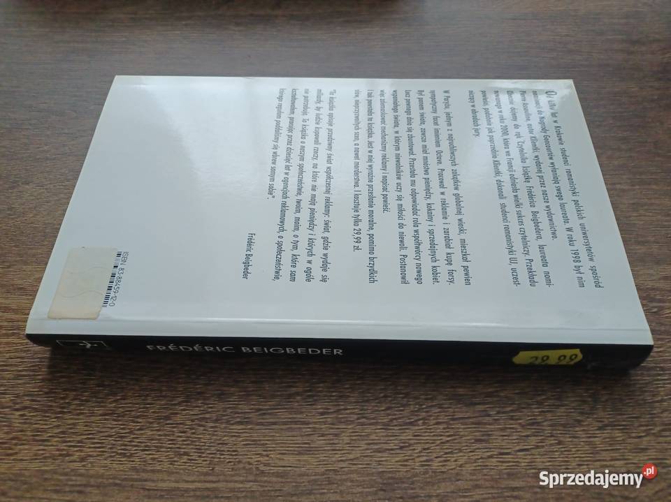 Frdric Beigbeder 2999 2001 Poznań