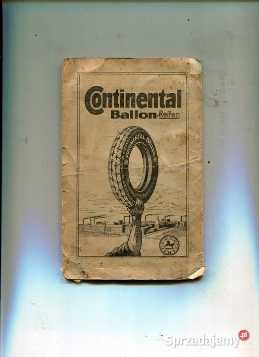 Continental Strasenkarte fur Radund Kraftfahrer Pozostałe Szczecin