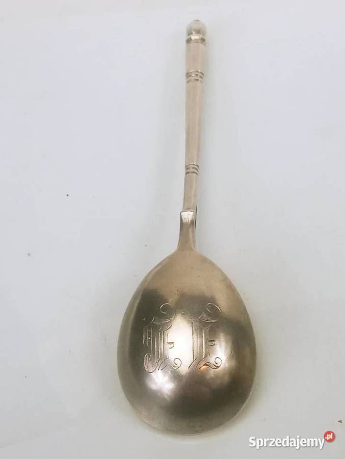 Łyżka Carska Rosja Srebro 875 84 Nowa Sól