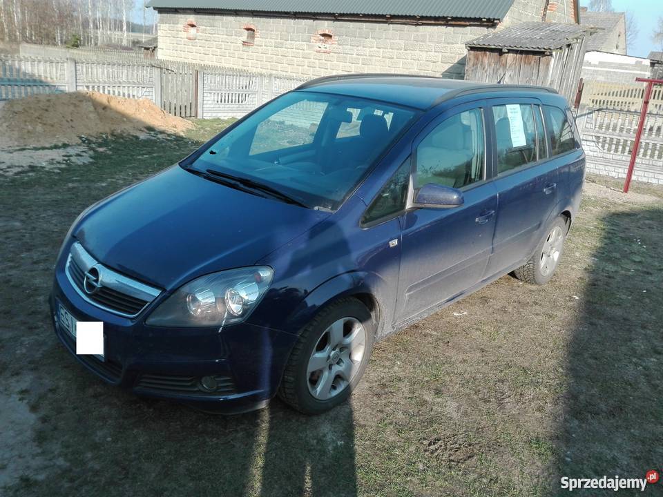 Opel Zafira 7osobowe Grudzień 2005 wspomaganie kierownicy Brąszewice