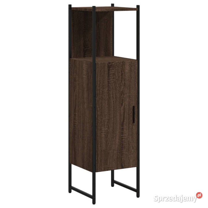 Szafka łazienkowa brązowy dąb 33x33x1205 Warszawa
