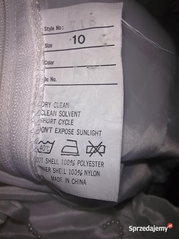 ŚLICZNA SUKIENKA ŚLUBNA36 Damska Osieczna sprzedam