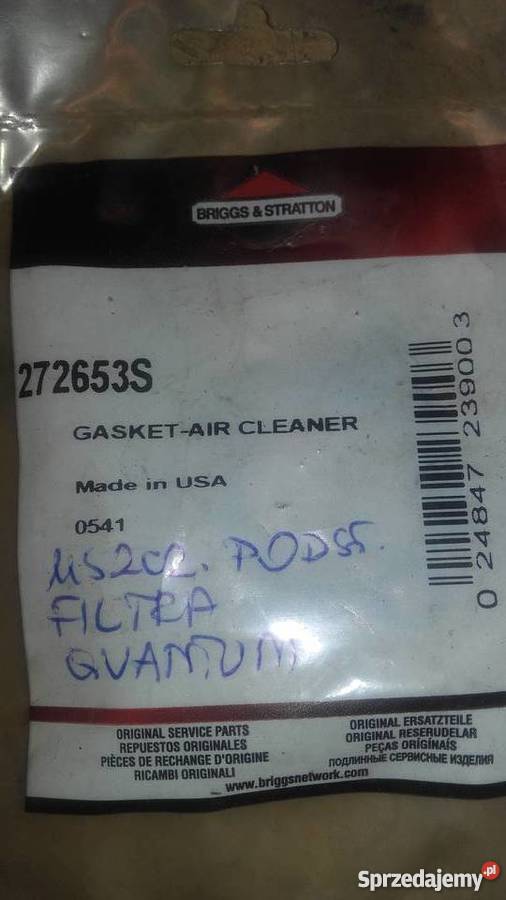 Uszczelka podstawy filtra Kosiarka Quantum Leśnictwo Żywiec