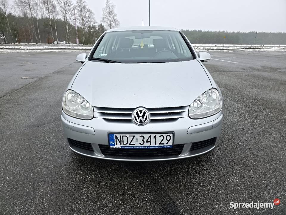 Golf 5 16MPI 2007r mazowieckie Chorzele sprzedam