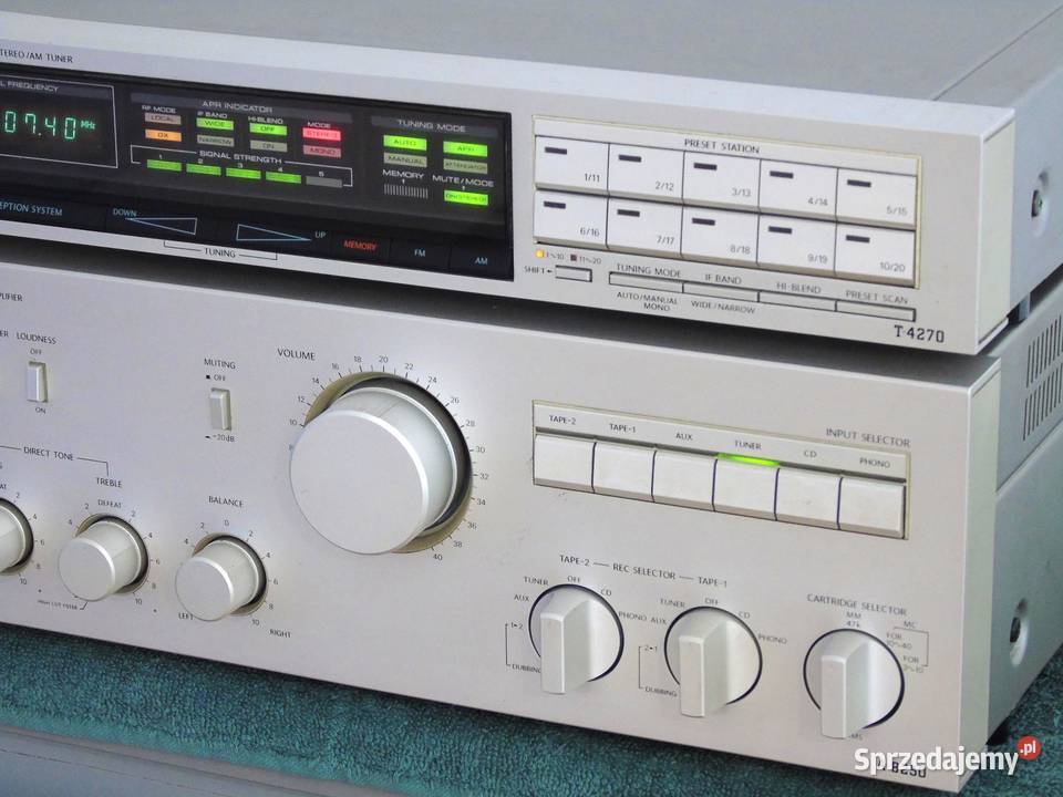 Wzmacniacz i Tuner Onkyo Integra sprawne Vintage Jasło
