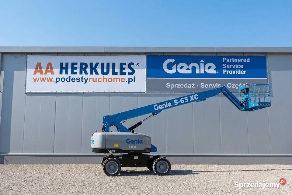 Podnośnik Teleskopowy Koszowy Genie S65 XC 22m kujawsko-pomorskie Toruń