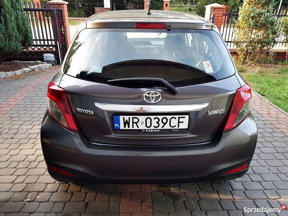 Toyota Yaris III 2014 Bezywpadkowa Nawigacja elektryczne lusterka Radom