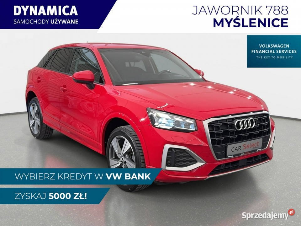 Audi Q2 VAT 23 Advanced 35TFSI 150 Stronic 70700km Myślenice sprzedam