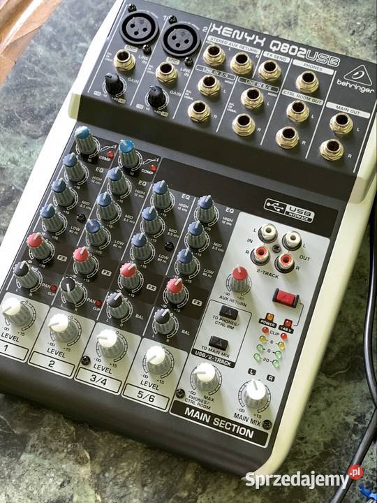 Mikser i interfejs audio Behringer Xenyx Q802USB Pozostałe Wrocław