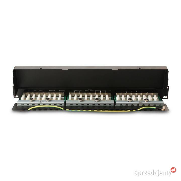 PATCH PANEL FTP CAT5E 24 PORTY PGF5EFTP24B6 śląskie Knurów