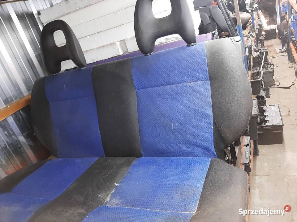 Fiat Seicento Sporting kanapa tylna tył Fotele i kanapy łódzkie Ksawerów