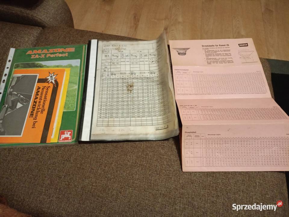 Rozsiewacz nawozu Rauch ZSA 600 Komet 600N MDS Tarnogród sprzedam