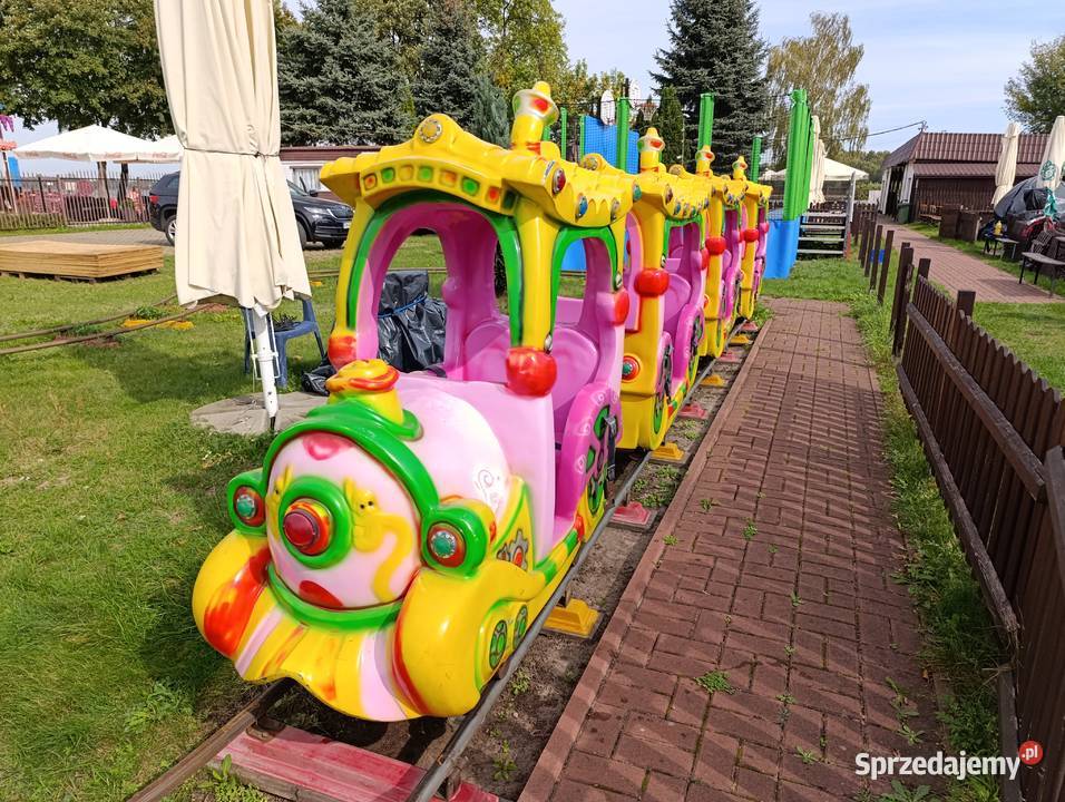 Kolejka urządzenie zarobkowe lunaparków Dąbrowa Górnicza