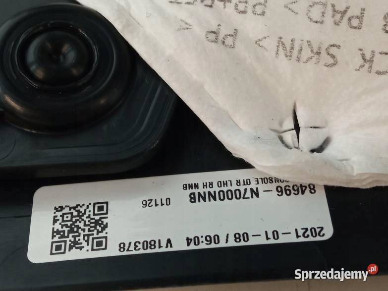 TUNEL ŚRODKOWY PODŁOKIETNIK NX4 Hyundai Tucson świętokrzyskie